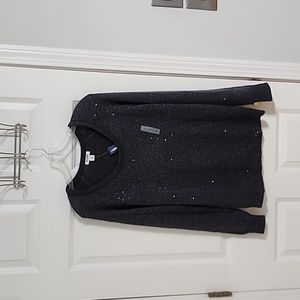 Crew Neck Sparkly Sweater